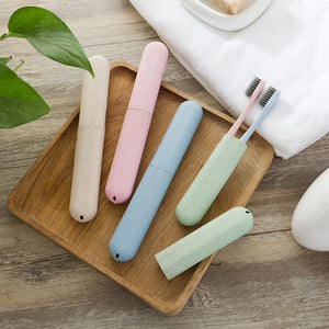 Travel Accessories Toothbrush Tube Cover Portable Packing organizer Case Cap Fashion Plastic Suitcase Holder Baggage Boarding