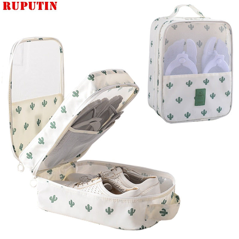 RUPUTIN New Portable Travel Shoes Organizer Bag Waterproof Shoe Cover Dustproof Shoe Bag For Women And Men Shoes Storage Package