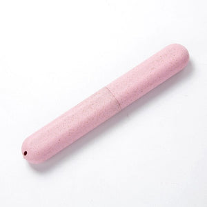 Travel Accessories Toothbrush Tube Cover Portable Packing organizer Case Cap Fashion Plastic Suitcase Holder Baggage Boarding